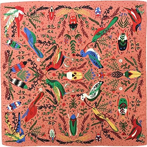 Julunar Silk Like Head Scarf for Women - Satin Large Hair Scarves - 35" Square Silk Hair Wrap for Sleeping with Gift Packed