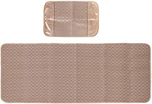 Cooling Mat for School Dormitory, PortableFolding Single Summer Sleeping Mat Summer Sleeping Mat for Infants, Women, Elderly (80 * 195CM (1 seat+1 Pillowcase))