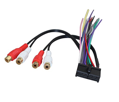 YONGJIANGXIA 20 Pin Harness for Jensen Radio CD3610 MP5610 CD335X CD450K VX7012 Vx7010, 15CM, Copper, PVC