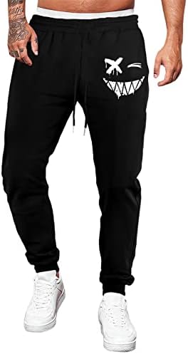 JMIERR Mens Sweatpants Tapered Gym Running Workout Pants Athletic Drawstring Joggers with Pockets