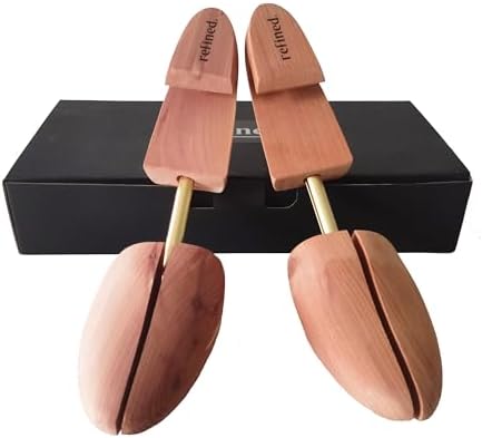Refined.Shoe trees for men Cedar Wood Shoe Tree Men's Cedar Shoe Trees for all types of flat-sole shoes
