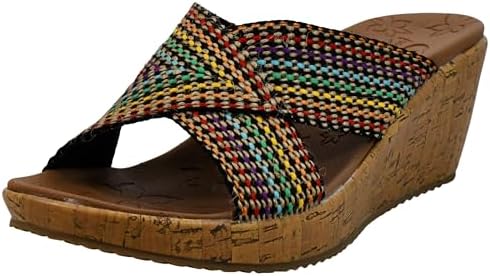 Skechers Women's Beverlee-Delighted Wedge Sandal