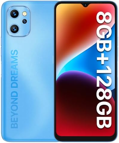 UMIDIGI Cell Phone, F3 8GB+128GB Smartphone Unlocked, 48MP AI Triple Camera, 6.7inch HD Full Screen, 5150mAh Battery,18W Fast Charging, Android 11 Phone Unlock, Type-C,4G Dual SIM, NFC