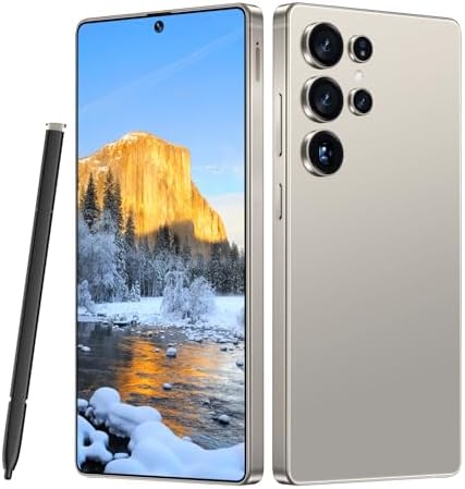 MMY I25 Ultra 5G Unlocked Smartphone,16GB+512GB Fully Cell Phone for Android 14, 6.99" Unlocked Cell Phone, 7000mAh, 68MP+108MP Dual Camera\/Dual SIM\/Fingerprint Lock\/Face (Titanium Gray)