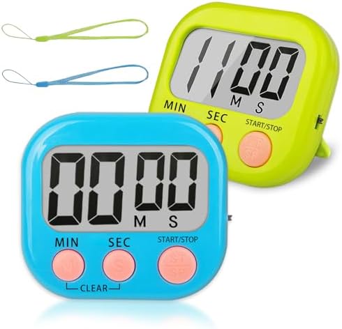 ZILLEEN Classroom Timer for Kids Teachers 2 Pack Digital Timers