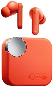 CMF Buds Wireless Bluetooth Earbuds, 42dB Noise Cancelling Earbuds, Dirac HD Audio, 35.5H Playtime, BT5.3, IP54 Waterproof, 4HD Mics Wireless Headphones for iPhone &amp; Android (Orange)