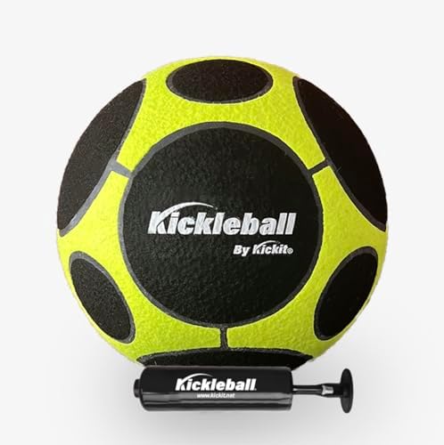 Kickit Soccer Tennis Ball, Official Soft Lightweight Ball for Training, Freestyle &amp; Juggling, All Ages Outdoor Fun, Backyard, Beach &amp; Court Play, Size 5