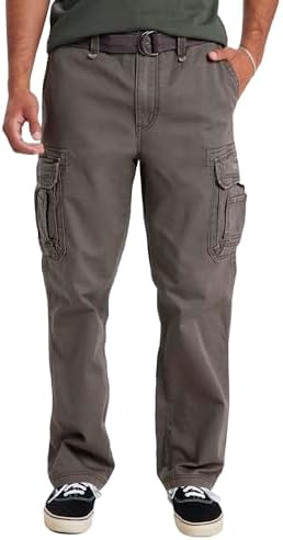 UNIONBAY Men's Survivor Iv Relaxed Fit Cargo Pant-Reg and Big and Tall Sizes