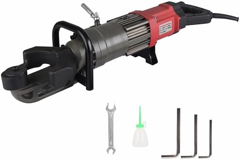 GERMCENS Electric Rebar Bender 1400W Hydraulic Rebar Bending Machine #14-22 mm Rebar to 90° within 2.5-3.5s,Enabling easy bending of rebar steel bar,Comes with a storage box