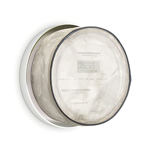 Smart Meter Cover,Electric Meter Cover Shield, Farday Cage Protection RF Shield Guard Block 5G with Adjustable Bottom Meter Cover