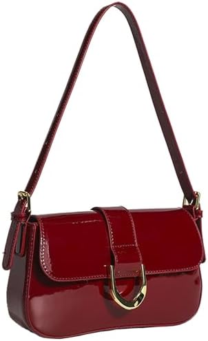 Small Shoulder Bag for women,Crossbody Purses,Leather Tote Handbag Clutch Hobo Purse,with Zipper Closure for Women