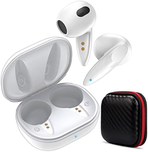 Wireless Earbuds for iPhone 16 15 Pro Max 14 13 12 11 XR Bluetooth Headphone Pocket Size Lightweight Stereo Earphones Built-in Mic Noise Canceling USB C Headphone for Samsung Galaxy S25 S24 S23 Ultra