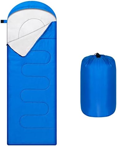 OBTANIM Sleeping Bags Portable Waterproof Camping Sleeping Bag for Adults Kids 4 Seasons Cold Weather or Warm Backpacking Hiking Mountaineering Indoor Outdoor Use