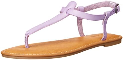 Amazon Essentials Women's Casual Thong Sandal with Ankle Strap