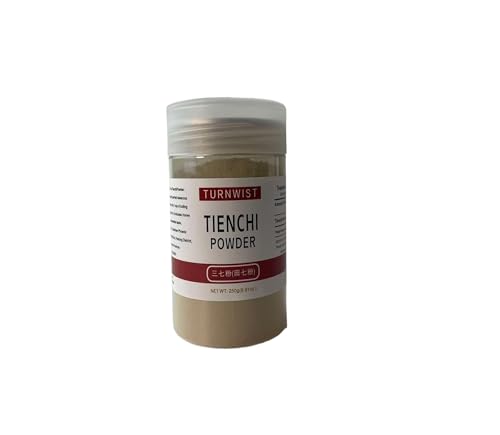 TURNWIST 100% Ultra fine Pure Natural Yunnan Wenshan Sanqi Tianchi Luo 250g Ultra fine Pure Natural Yunnan Wenshan Sanqi Tianchi Powder 三七粉 田七粉