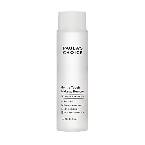 Paula's Choice Gentle Touch Oil Free Waterproof Makeup Remover, Aloe &amp; Green Tea, Non-Irritating, 4.3 Ounce
