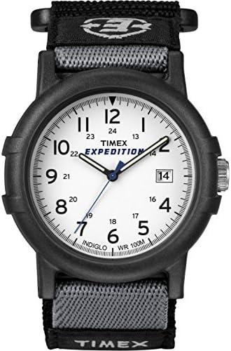 Timex Men's Expedition Camper Nylon\/Leather Strap Watch