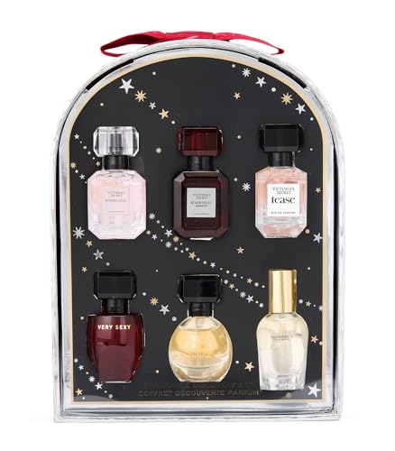 Victoria's Secret Mini Eau de Parfum Discovery Gift Set: Bombshell, Bombshell Magic, Tease, Bare, Very Sexy, &amp; Heavenly