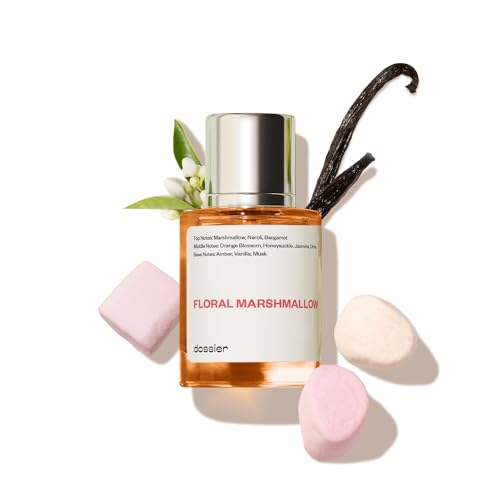 Dossier - Eau de Parfum - Floral Marshmallow - Inspired by By Kilian's Love,Don't Be Shy - Perfume Luxury - Pure Infused - Paraben-Free - Vegan - Feminine - For Women -Fragrance 3.4 oz (Spray 