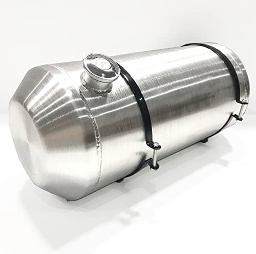 JSD AUTO PARTS 13 1\/2 Gallon 12x28" 3\/8NPT Outlet End Fill Spun Aluminum Gas Tank Fuel Tank--Off-road mini bike,go kart