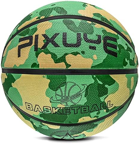 PIXUYE Kids &amp; Adult Basketball - Size 3 (22") &amp; 5-7 (27.5"-29.5'') for Indoor\/Outdoor\/Pool Play &amp; Training