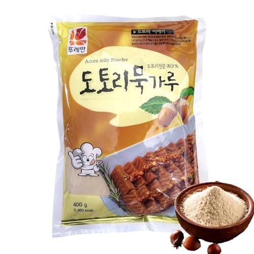 Korean Acorn Starch Acorn Powder Acorn Jelly Powder 400g 도토리묵 가루 Traditional Dotorimuk Mix