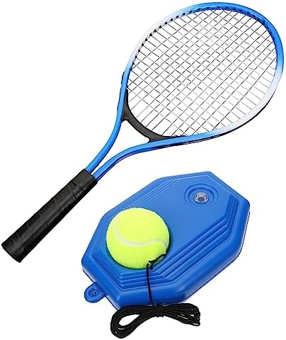 Toddmomy Tennis Practice Device 1 Set Tennis Trainer Rebound Ball with String Ball Solo Tennis Training for Self-Pracitce Tennis Training Equipment Tool Tennis Rebounder