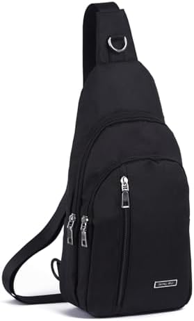 Seoky Rop Small Sling Bag Crossbody for Men Women One Strap Shoulder Cross Body Bag Sling Backpack for Travel
