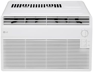 LG LW5024X Window Air Conditioner, for Small Room (150 Sq.Ft), Quiet Operation, 115V, 5,000 BTU, White