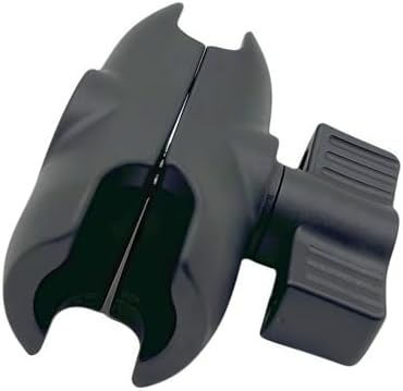 GallopingKnight Motorcycle Phone Mount Parts, Composite Double Socket Arm - Compatible with 1" Ball Components