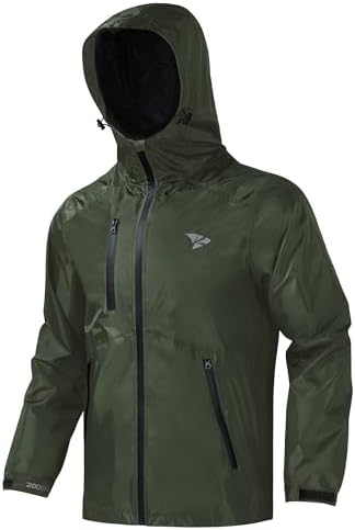 Rodeel Waterproof Jacket and Overalls Set Waterproof Rain Jacket Bid Suit Ultimate Protection for Outdoor Adventures