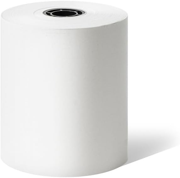 All Day Discounts 3-1\/8"" x 230' Thermal, 50 Rolls, Compatible with Star Micronics TSP100 TSP300 TSP700, Clover Station, Epson TM-T88 Series T20 T90, and More