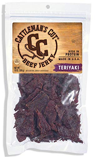 Cattleman's Cut Teriyaki Beef Jerky, 10 Ounce