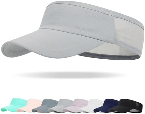 HH HOFNEN Sports Sun Visor Cooling Lightweight Stretchy Packable Running Golf Visor Hat for Men Women
